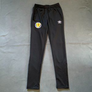 NWT Umbro Tapered Knit Training Pant Black Size Small